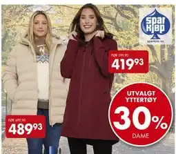 Sparkjøp UTVALGT YTTERTØY tilbud