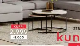 Skeidar Porto sofabordsett, NOK 2999 tilbud
