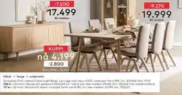 Skeidar Woodcraft spisebord, NOK 29269, Medlemspris tilbud