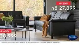 Skeidar Stressless Flora 3-seter, NOK 27899 tilbud