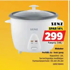 POWER Riskoker, NOK 299 tilbud