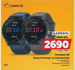POWER Forerunner 255,22 mm båndstørrelse, NOK 2690 tilbud
