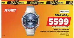 POWER Watch GT6 Pro 46 mm, NOK 5599 tilbud