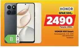 POWER HONOR 400 Smart, NOK 2490 tilbud