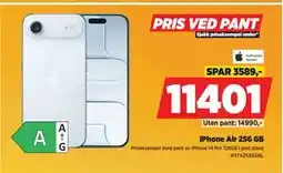 POWER iPhone Air 256 GB, NOK 11401 tilbud