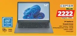 POWER 14 bærbar pc, NOK 2222 tilbud