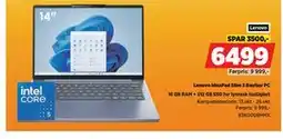 POWER Lenovo IdeaPad Slim 3 Bærbar PC, NOK 6499 tilbud