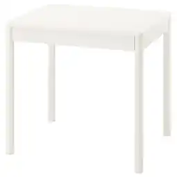 IKEA Tonstad Uttrekkbart bord, offwhite, 80/120x70 cm tilbud