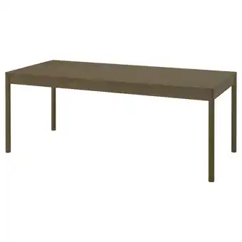 IKEA Tonstad Bord, brun beiset eikefiner, 200x85 cm tilbud