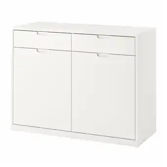 IKEA Tonstad Skjenk, offwhite, 120x47x91 cm tilbud