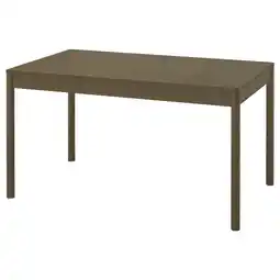 IKEA Tonstad Uttrekkbart bord, brun beiset eikefiner, 140/196x85 cm tilbud
