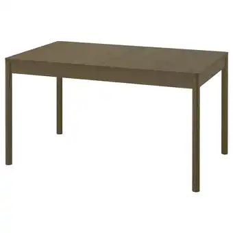 IKEA Tonstad Uttrekkbart bord, brun beiset eikefiner, 140/196x85 cm tilbud