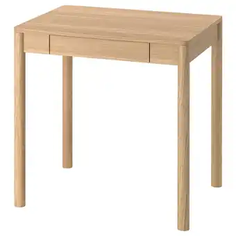 IKEA Tonstad Skrivebord, eikefiner, 75x60 cm tilbud