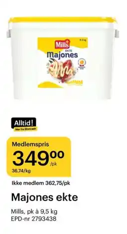 Storcash MILLS Majones ekte tilbud