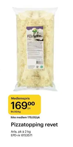 Storcash ARLA Pizzatopping revet tilbud