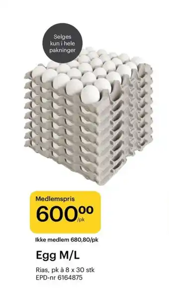 Egg m/l