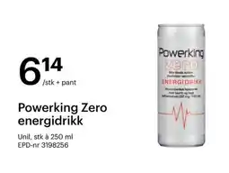 Storcash POWERKING ZERO Energidrikk tilbud