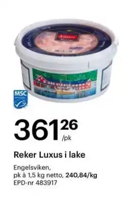Storcash Reker luxus i lake tilbud