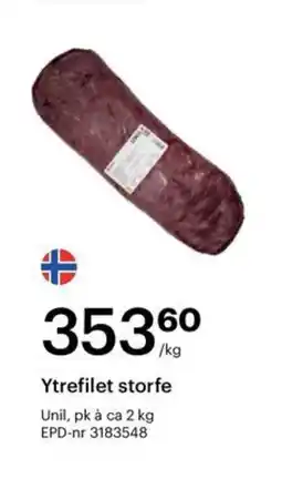 Storcash UNIL Ytrefilet storfe tilbud