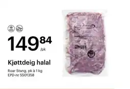 Storcash ROAR STANG Kjøttdeig halal tilbud