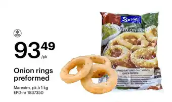 Storcash Onion rings preformed tilbud