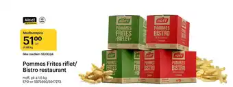 Storcash HOFF Pommes frites riflet/ bistro restaurant tilbud