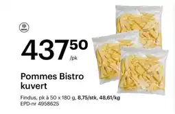 Storcash FINDUS Pommes bistro kuvert tilbud