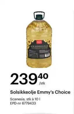 Storcash Solsikkeolje emmy's choice tilbud