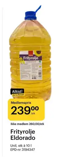 Storcash UNIL Frityrolje eldorado tilbud