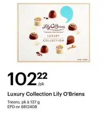 Storcash Luxury collection lily o'briens tilbud