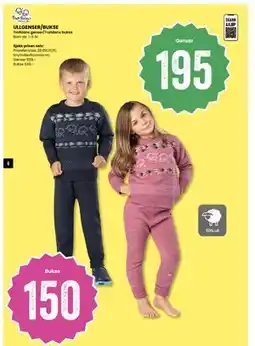 Sport Outlet ULLGENSER/BUKSE, NOK 150 tilbud