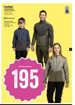 Sport Outlet FLEECEJAKKE, NOK 195 tilbud