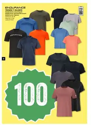 Sport Outlet TEKNISK T-SKJORTE, NOK 100 tilbud