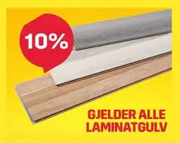 Byggmax GJELDER ALLE LAMINATGULV tilbud