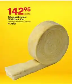 Byggmax Tetningsstrimmel 50X22mm, 15m, NOK 142.95 tilbud