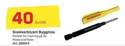 Byggmax Snekkerblyant Byggmax, NOK 40 tilbud