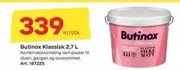 Byggmax Butinox Klassisk 2,7 L, NOK 339 tilbud