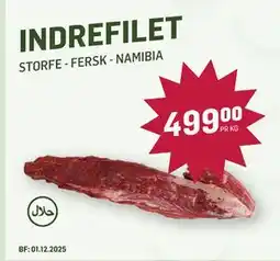 Holdbart INDREFILET, NOK 499 tilbud