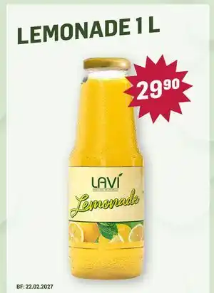 Holdbart LEMONADE 1 L, NOK 29.9 tilbud