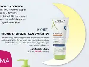 Apotek 1 Night fuktighetskrem, NOK 170 tilbud