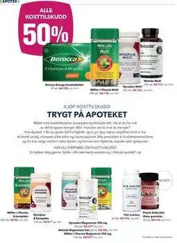 Apotek 1 ALLE KOSTTILSKUDD tilbud