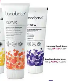 Apotek 1 Locobase Repair krem, NOK 162.5 tilbud