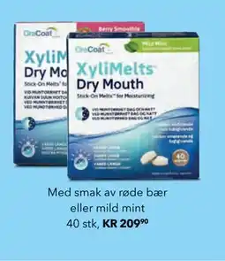 Apotek 1 Med smak av røde bær eller mild mint 40 stk, NOK 209.9 tilbud