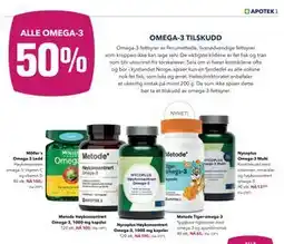 Apotek 1 ALLE OMEGA-3 tilbud