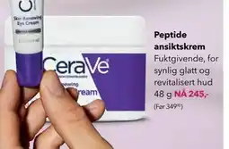 Apotek 1 Peptide ansiktskrem, NOK 245 tilbud