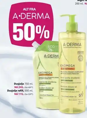 Apotek 1 Dusjolje refill, NOK 115 tilbud