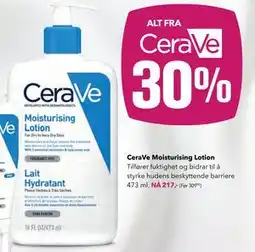 Apotek 1 CeraVe Moisturising Lotion, NOK 217 tilbud