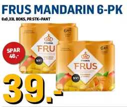 Price Lagerbutikk Frus mandarin 6-pk tilbud