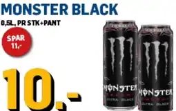 Price Lagerbutikk Monster black tilbud