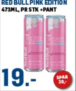 Price Lagerbutikk Red bull pink edition tilbud